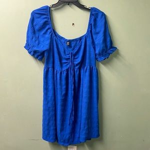 SHEIN blue summer vacay dress